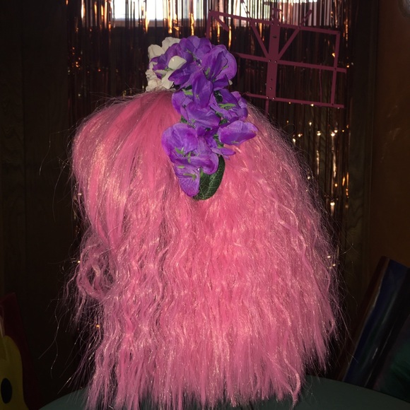 Peony and Wisteria Flower Crown - Picture 3 of 12